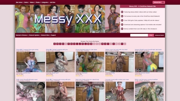 Messy XXX Paysite Review