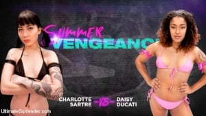 Nude Fight Charlotte Sartre vs Daisy Ducati