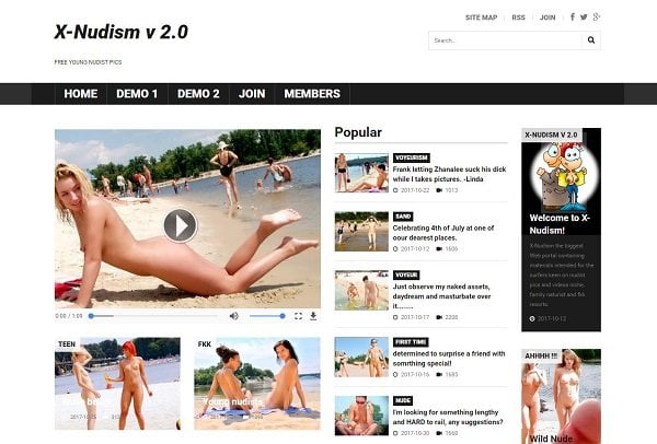 X-Nudism Paysite Review
